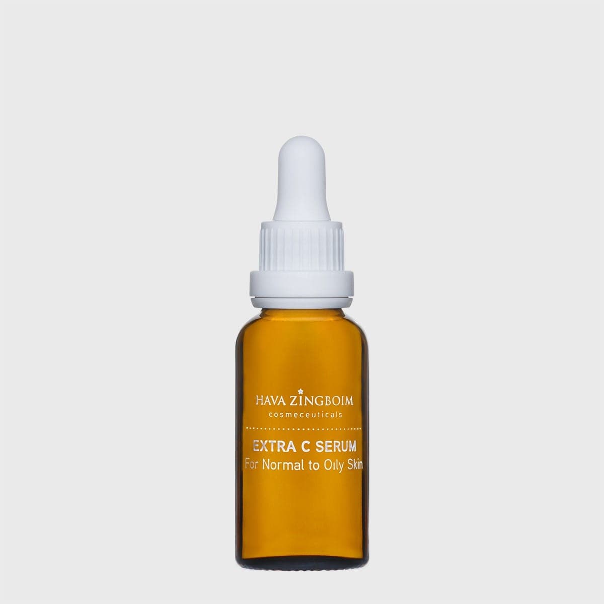 בקבוק EXTRA C SERUM מבית חוה זינגבוים – סרום ויטמין C לעור רגיל עד שמן
