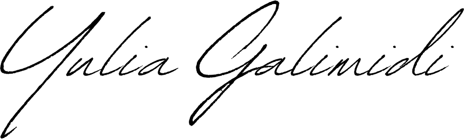חתימתה של יוליה גלימידי